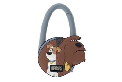 The Secret Life of Pets Carabiner Clip Watch Cartoon Themed Universal NEW