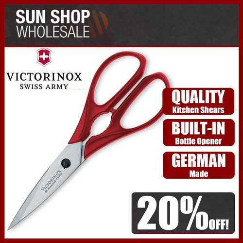100 Genuine! VICTORINOX Multipurpose Kitchen Shears with Bottle Opener