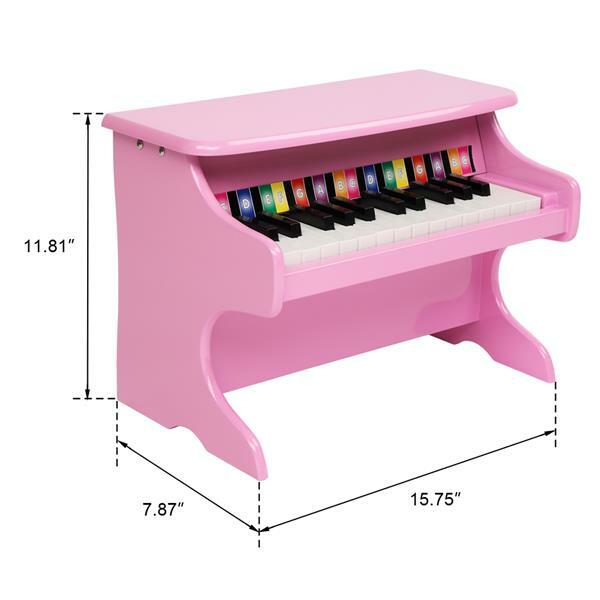 childrens pink piano
