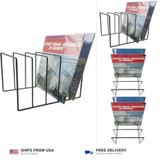 Record-Happy Vinyl Record Storage Holder Stand   Vinyl Coated Metal Wire Rack...