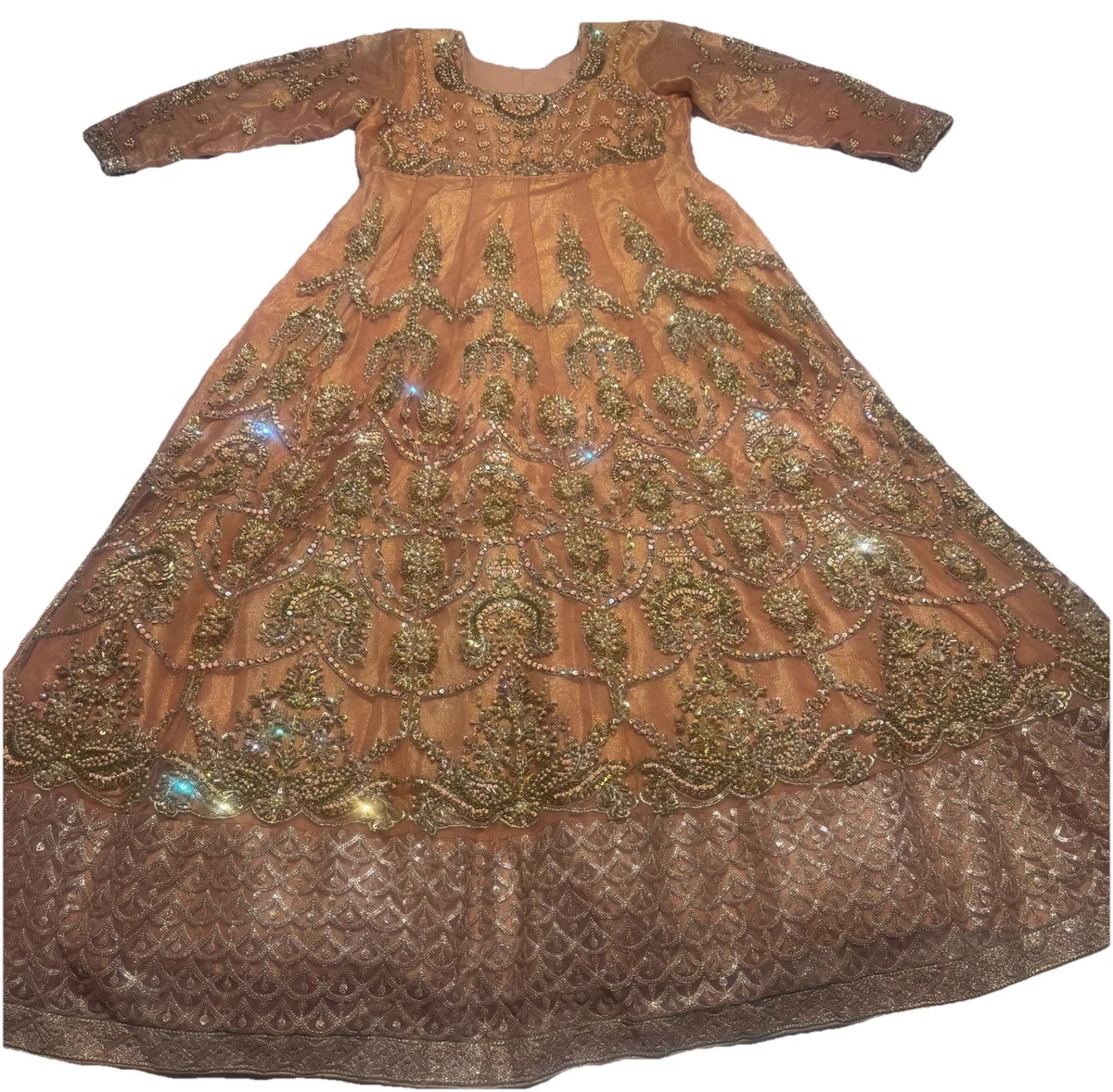 Women's Sequin Anarkali Salwar Kameez for sale | eBay