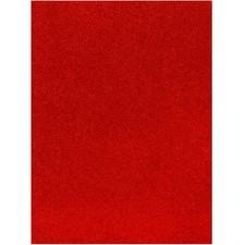 CousinDIY Glitter Foam Sheet 9"X12" 2mm-Red