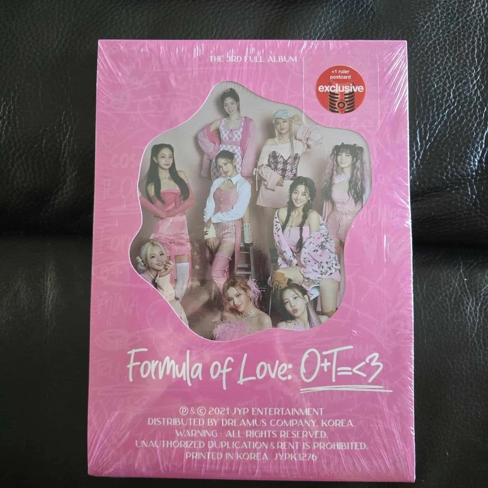 K-Pop TWICE The 3rd Full Album Formula of Love O+T= 3 New USA Seller You Choose Foto 4 de 4