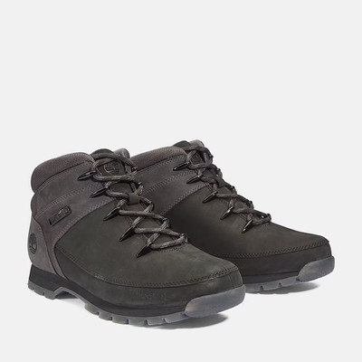 Timberland Euro Sprint TB0A1KAC015 Men Black Leather Round Toe Ankle Boot TF9088
