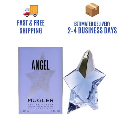Thierry Mugler, Angel, EDP, Refillable, 3.3 oz, 100ml, Women, New Box.