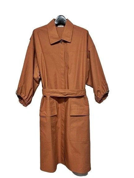 HERMÈS Abito camicia trench marrone Hermes 31479329