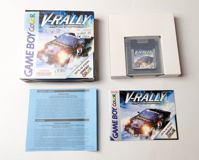 GBC V-Rally: Championship Edition in OVP + Anleitung (Nintendo Game Boy Color)