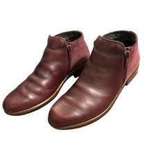 Naot Helm Boot Bourdeaux Leather/VioletNubuck Women’s size 7/7.5 US - 38 EU