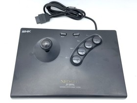 Neo Geo AES Console SNK Joystick Controller & Power adapter Tested from Japan 