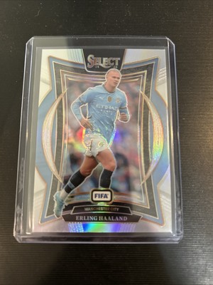 ERLING HAALAND 2024-25 SELECT FIFA SILVER PRIZM TERRACE FREE USA