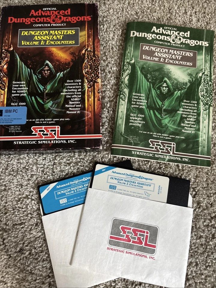 Advanced Dungeons & Dragons IBM PC Games - Eye Of The Beholder AD&D RARE - Image 3 of 4