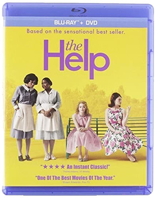 THE HELP (BLU-RAY + DVD) VG DISCS + CVR ART - NO CASE