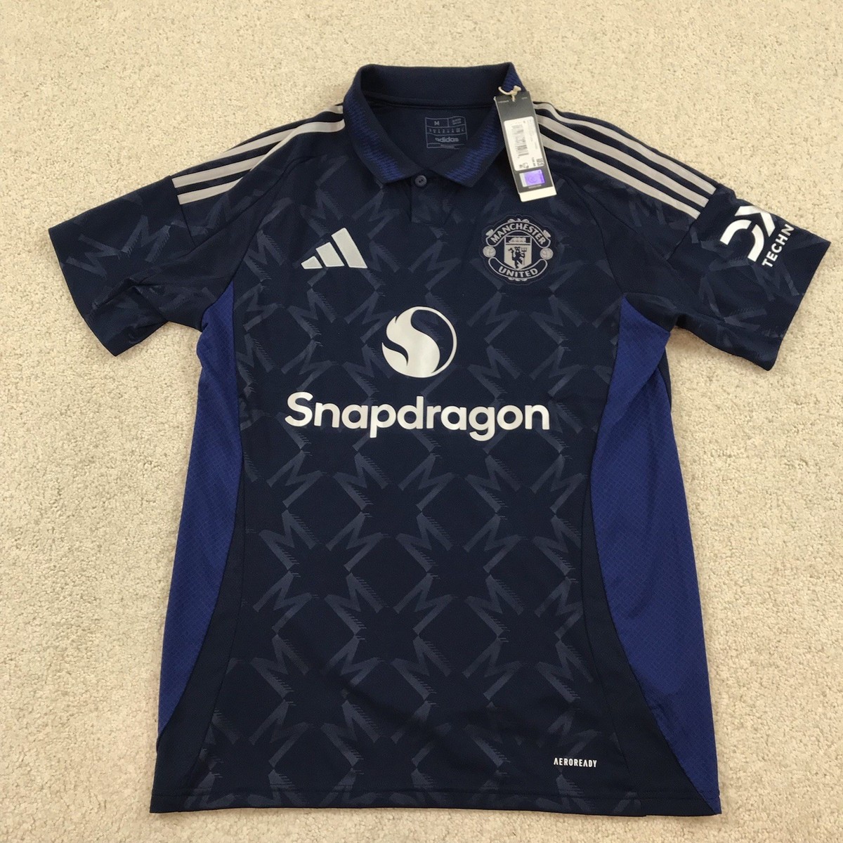 Adidas Marcus Rashford Manchester United Jersey Mens Medium JX1291