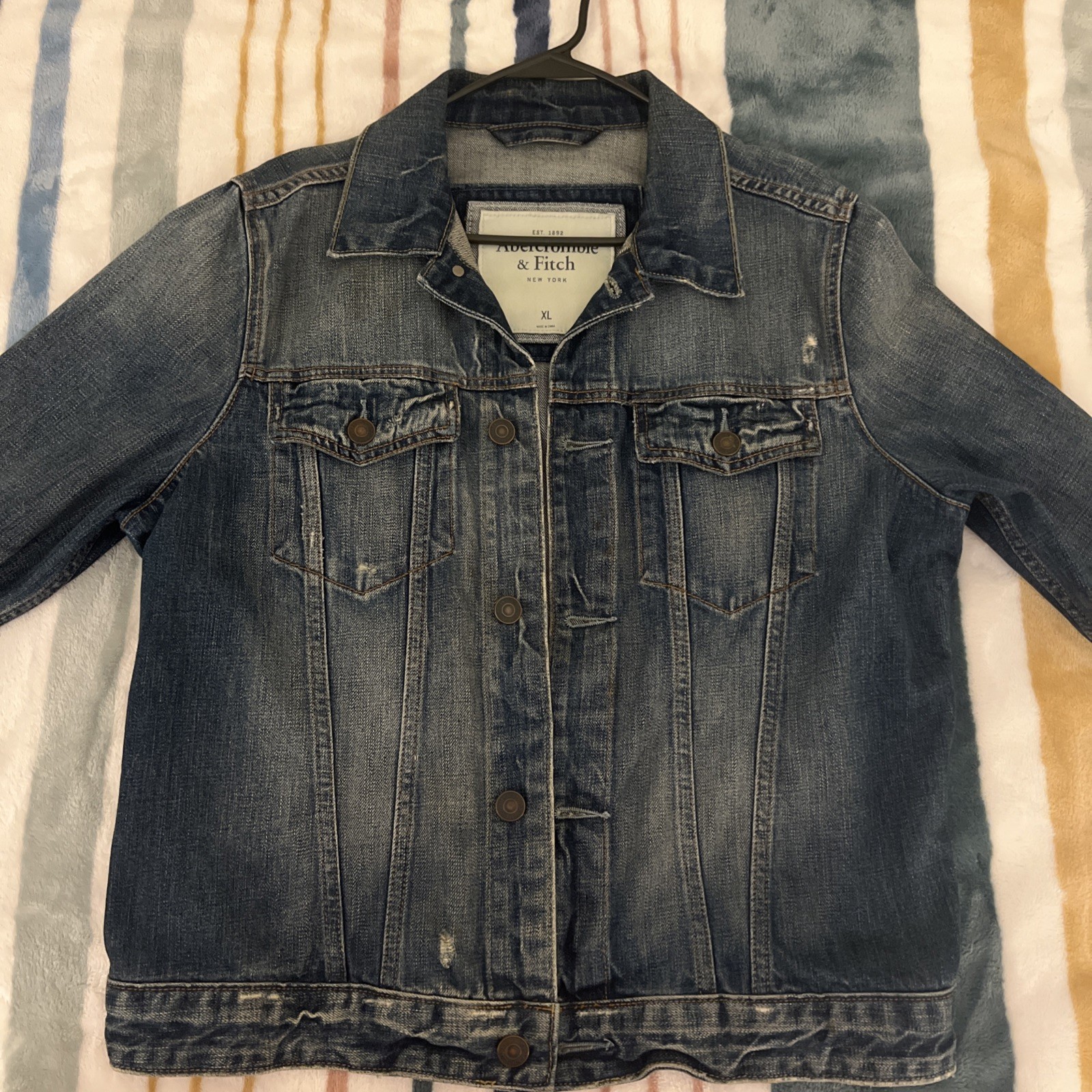 Abercrombie & Fitch Men's XL Jean Jacket
