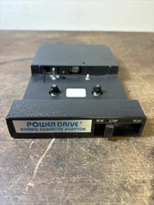 Vtg Power Drive Stereo Cassette Adapter CS-112 8 Track To Cassette Tape
