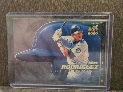 2000 PACIFIC AURORA DIE CUT STYROTECHS #18 ALEX RODRIGUEZ  MARINERS #D 001/299