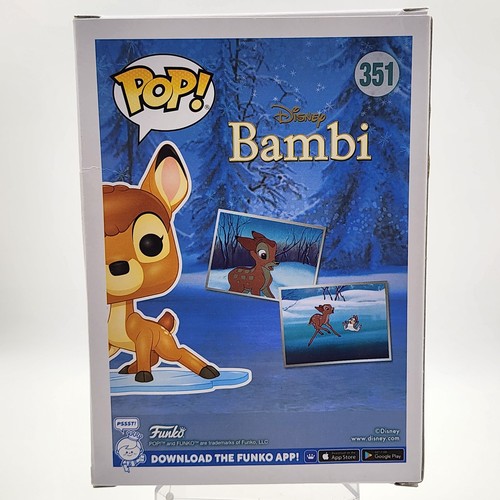 Bambi (Flocked) Funko Pop #351 Loungefly Exc 3500pcs - Picture 3 of 8