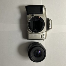 Pentax ZX-60 Vintage 35mm Film Camera SLR w/ Pentax 35-80mm Lens UNTESTED