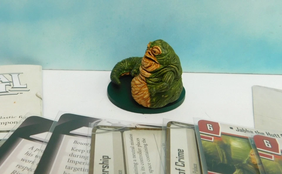 Expertly Painted FFG Star Wars Imperial Assault:Jabba the Hutt Villian Pack NoBx - Image 4 of 4