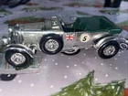 MATCHBOX LESNEY 5 MODELS OF YESTERYEAR MOY 1929 4 1/2 LITRE BENTLEY Chrome Plate
