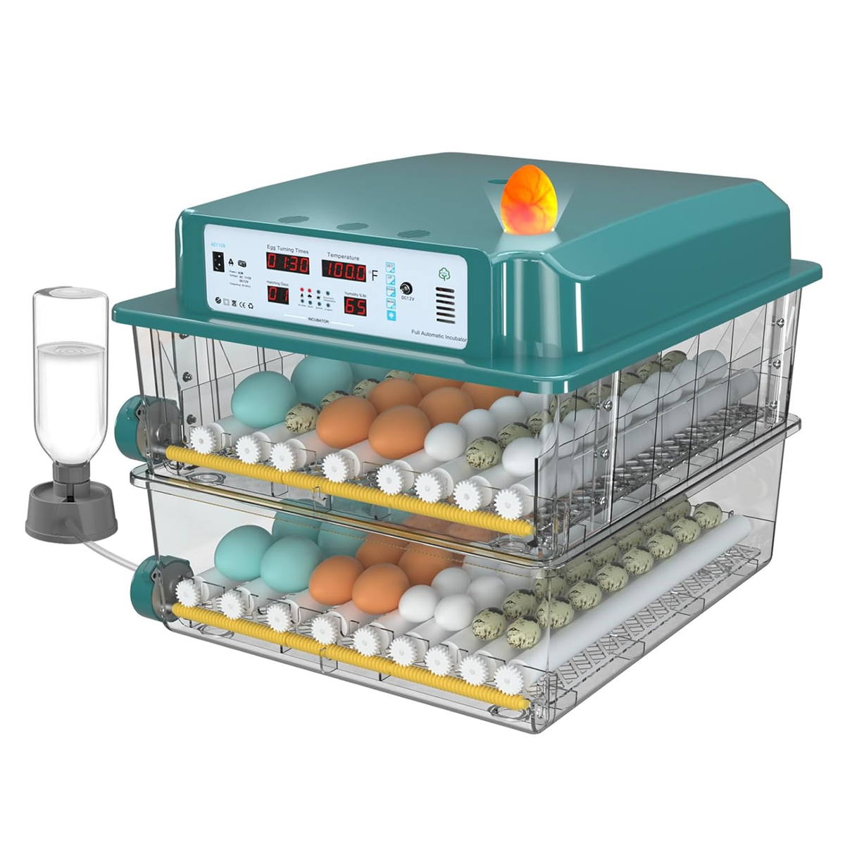 Incubators for Hatching Eggs 120, Chicken Egg Incubator w