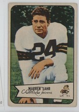 1954 Bowman Warren Lahr #74 10iz
