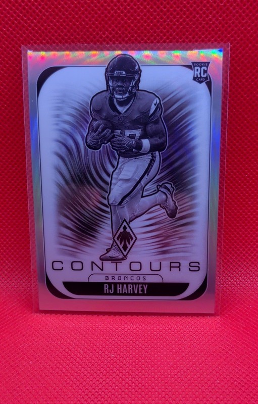 2025 Panini Phoenix - Contours RJ Harvey #10 (RC)