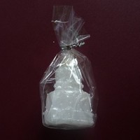 6X Stumpenkerzen Hochzeitstorte Weiß Kerzen Tischdeko Hochzeit Brenndauer 4 H