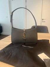 Saint Laurent YSL Le 5 A 7 Shoulder Hobo Bag. Smooth Leather