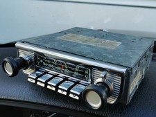 Autoradio d'epoca Blaupunkt Karlsruhe anno 1970 (6/12 V) + (+/-) commutabile TOP