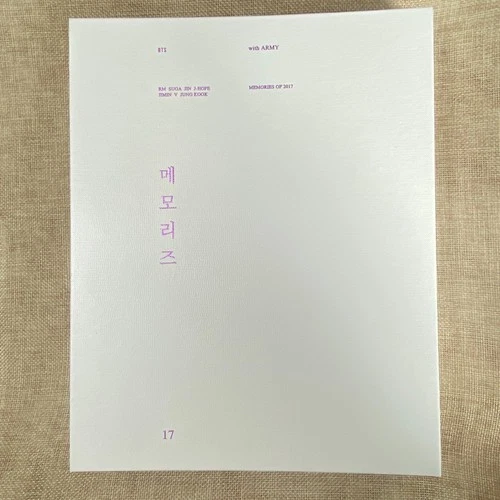 BTS [Memories of 2017] Juego de DVD Oficial, Coreano, Sin PC / Como Nuevo, Raro / Regalo