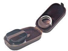 Rollei F H Bay II Metal Hood Rolleiflex Rollei U V, R1 RII Filter  Leather Case