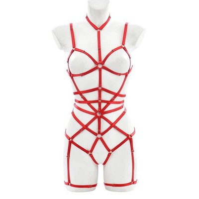 Sexy Body Harness Belt Bdsm Bondage Lingerie Garter Belt Lingerie Leg Harness