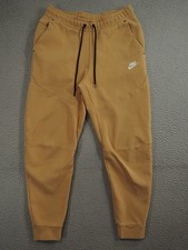 Nike Pants Mens Medium Tan Tech Fleece Jogger CU4495-722 Athletic Sweatpants