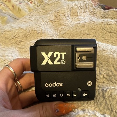 Godox X2T 2.4G Wireless Radio Flash Trigger Transmitter for Canon EOS, Black