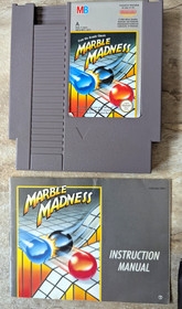MARBLE MADNESS - PAL A Nintendo NES Game: