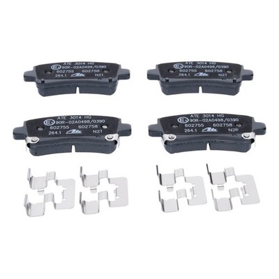 Bremsbelagsatz Scheibenbremse ATE 13.0460-2758.2 für Opel Insignia A