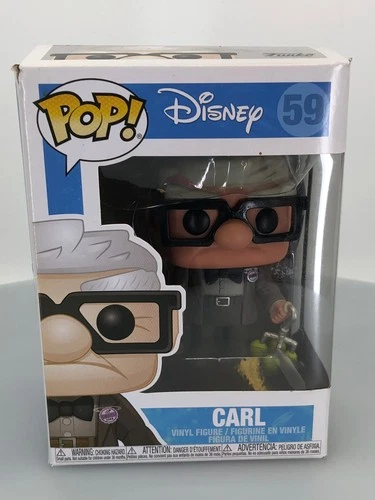 Funko POP! Disney Pixar Up Carl Fredricksen #59 Vinyl Figure NOT MINT
