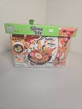 Slime Life Ramen DIY Slime Kit, Make, Smash, and Stretch Your Food, Ages 8 USED