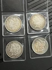 New ListingLot Of 4 Morgan Silver Dollars Toned