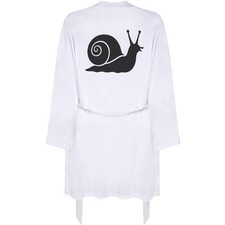 'Snail Silhouette' Adult Dressing Robe / Gown RO057519 