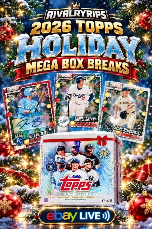 $1 Starts 2026 Topps Holiday Breaks NEW RELEASE