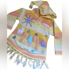 Adorable Peruvian Hand Knit Sweater