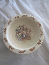 Royal Doulton Bunnykins Bowl Golden Jubilee 1984 Home Decorating-Bone China UK