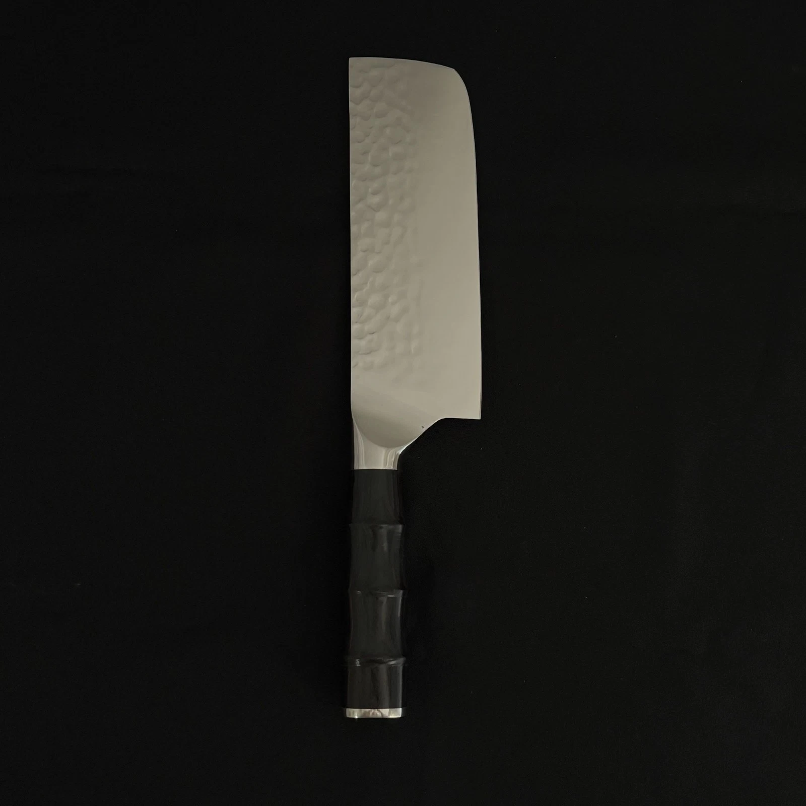 Japanese Nakiri Knife 170mm Bamboo-Style Handle Hammered Finish 80
Opens in a new window or tab
