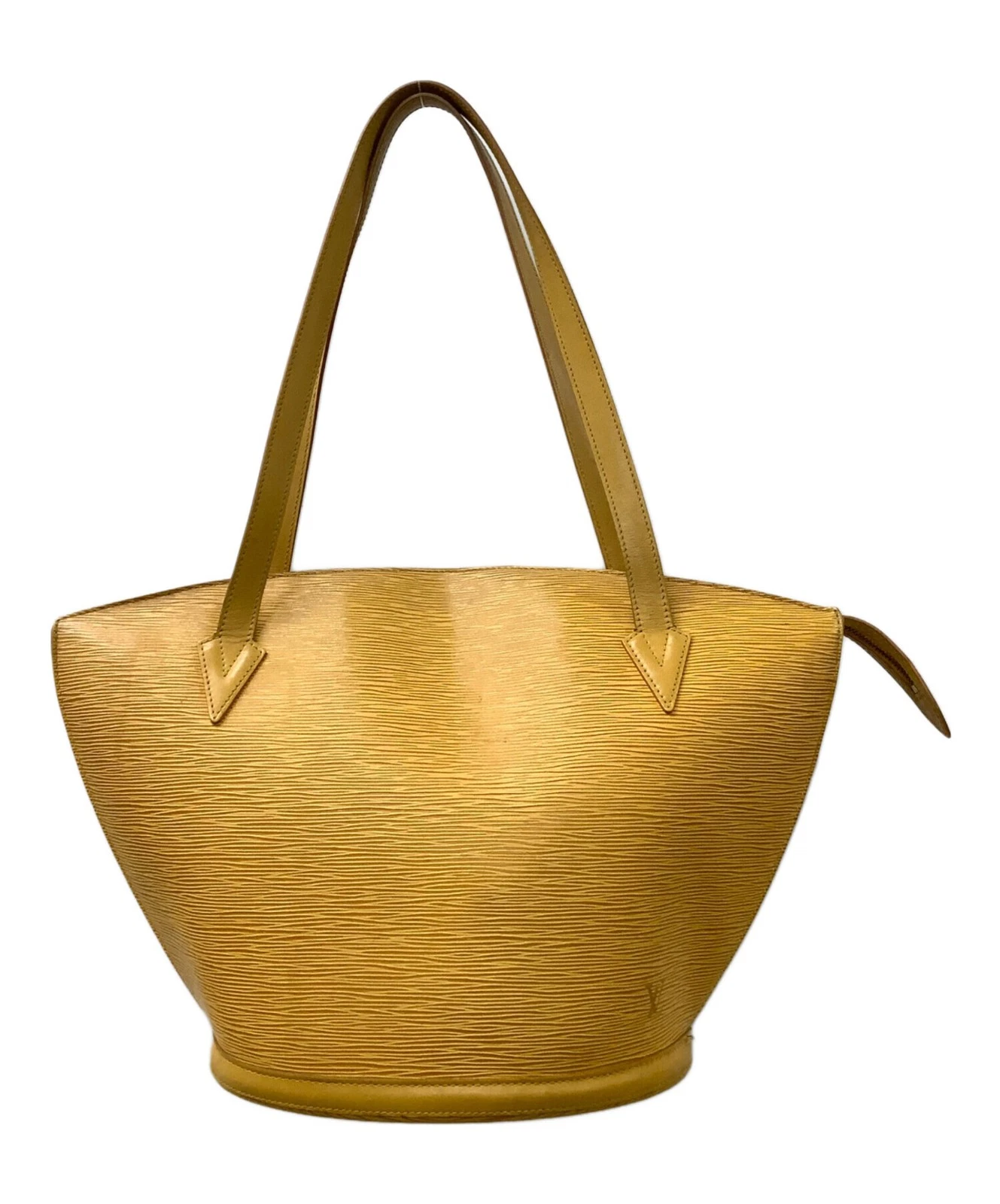 Vuitton — Louis Vuitton Epi Saint Jacques Shopping M52269 Epi Leather Yellow Bag #TFB6703