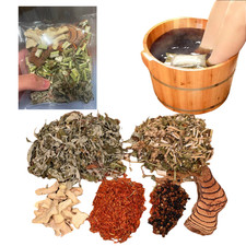 Herbal Foot Soak Bags 8-Pack  50g Each  Total 400g 14 oz  Mugwort              