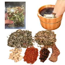 Herbal Foot Soak Bags 6-Pack | 50g Each | Total 300g (10.6 oz) | Mugwort中草药泡脚包足浴