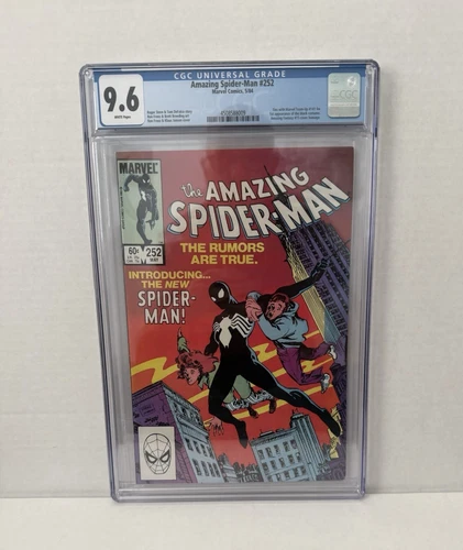 The Amazing Spider-Man #252 (Marvel, 1984) 1st Black Costume - CGC 9.6