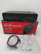 CyberPower 8-Outlet 750VA PC Battery Back-Up System  Surge Protector